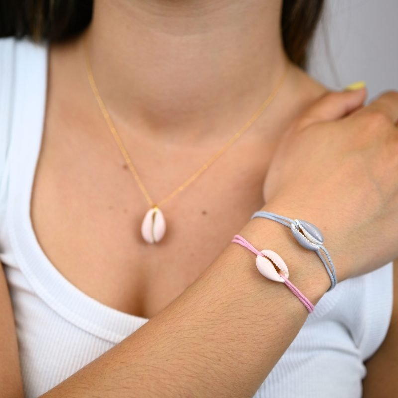 Bracelet Coquillage gris – Image 3