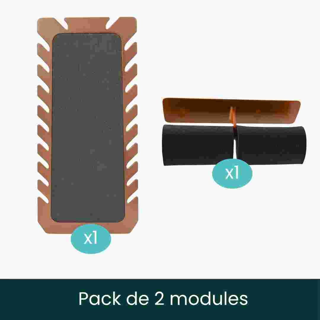 Pack: 1 module colliers +1 module bracelets terracotta