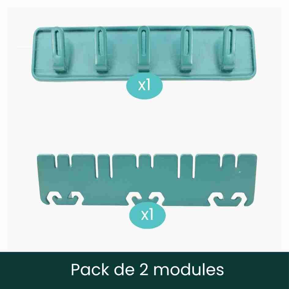 Pack : 1 module crochets +1 module boucles d'oreilles terracotta