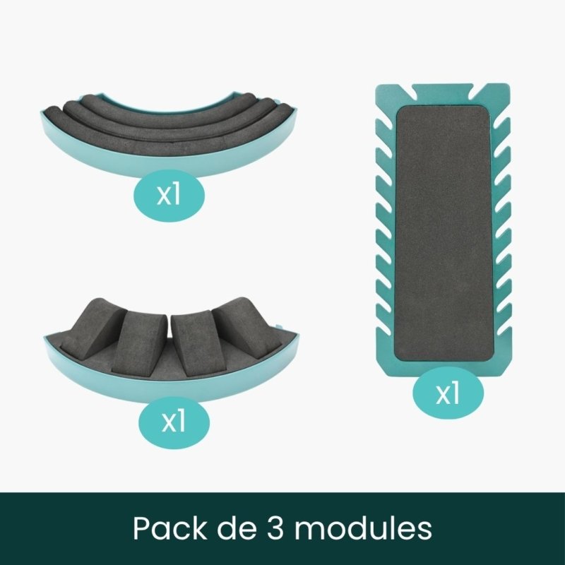 Pack de 3 Modules : colliers + montres + bagues -  turquoise