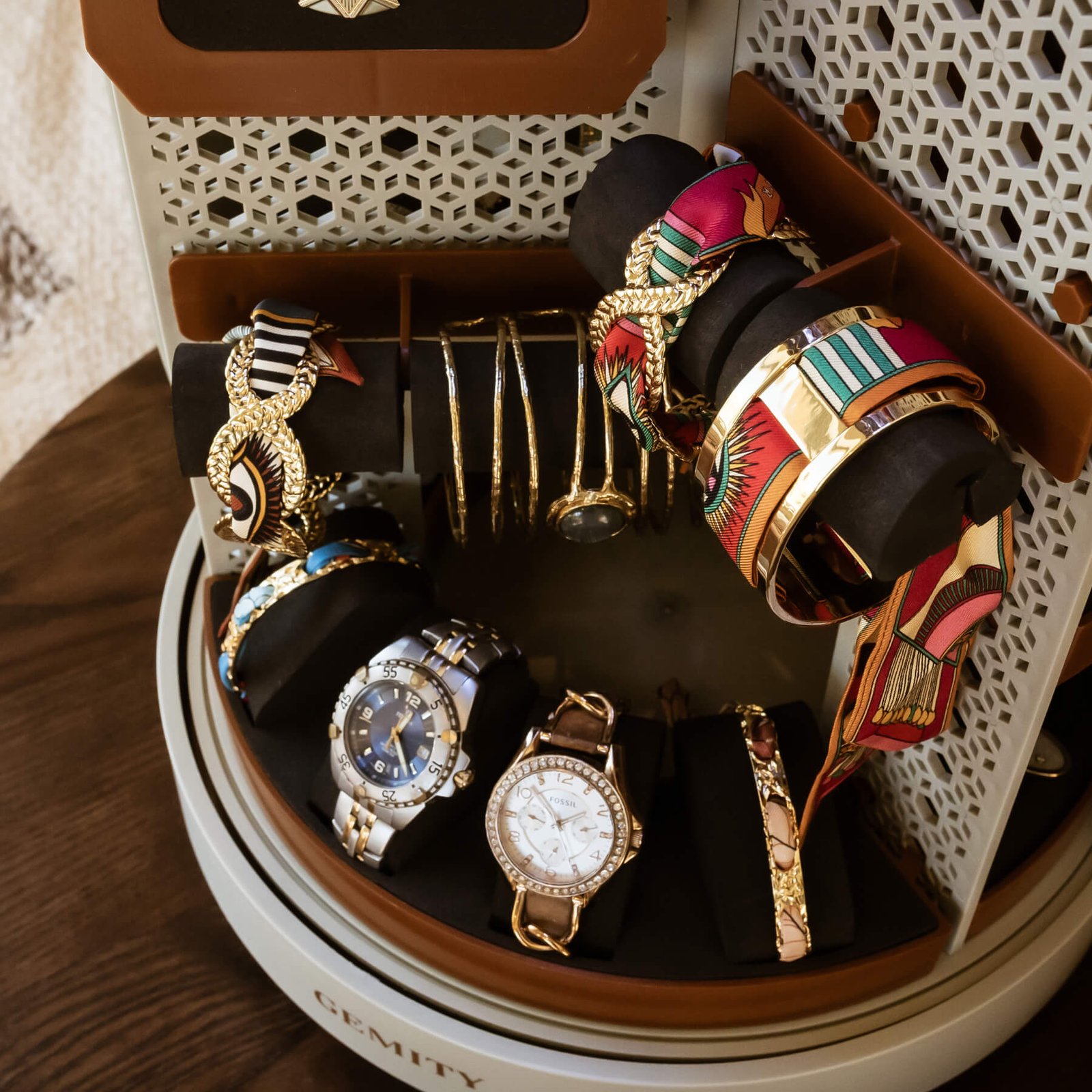 Pack de 3 Modules : montres + bagues + vide-poche - terracotta – Image 2