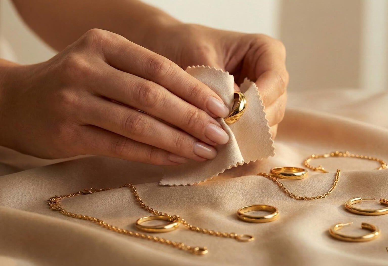 Comment entretenir ses bijoux avec un chiffon microfibre